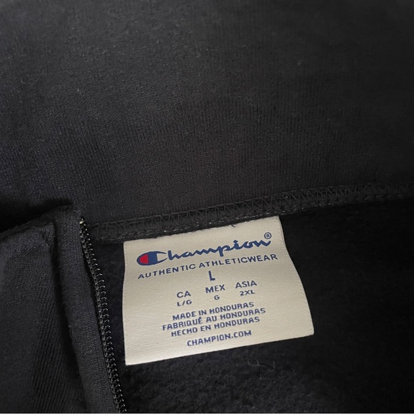 Champion Syracuse University Navy Sweatshirt - Picture 6 of 6